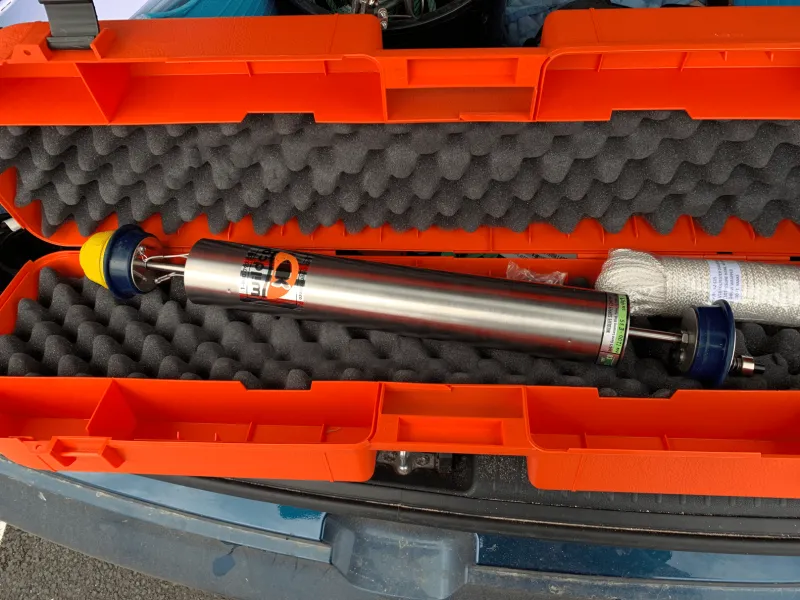 Préleveur d’eau Kemmerer en inox de 1,2l Préleveur